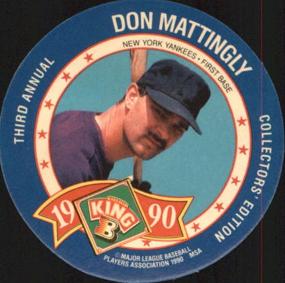 1990 King B Discs #14 Don Mattingly