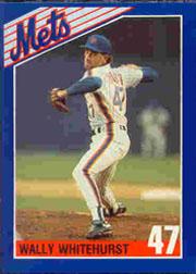 1990 Mets Kahn's #47 Wally Whitehurst
