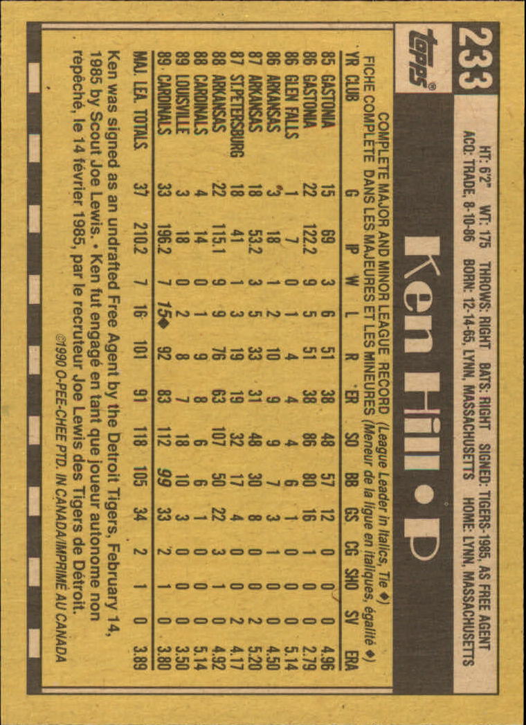 A6588- 1990 O-Pee-Chee BB Card #s 201-400 +Rookies -You Pick- 15+ FREE US SHIP - Picture 63 of 381