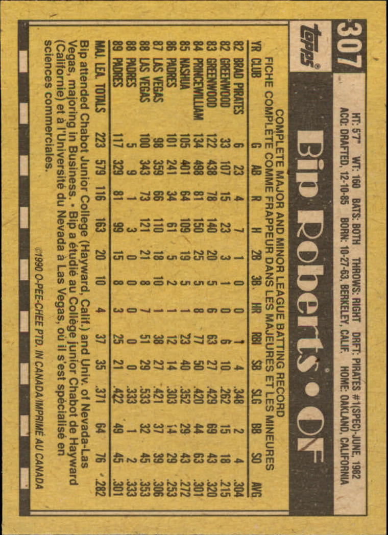 A6588- 1990 O-Pee-Chee BB Card #s 201-400 +Rookies -You Pick- 15+ FREE US SHIP - Picture 205 of 381