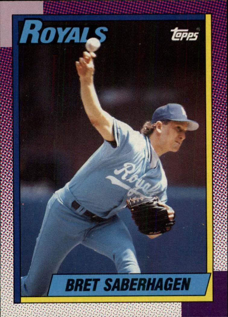 1990 O-Pee-Chee #350 Bret Saberhagen