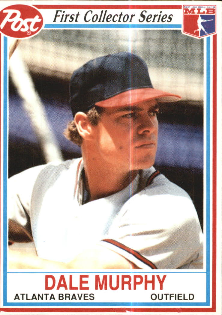 1983 Atlanta Braves Police Dale Murphy