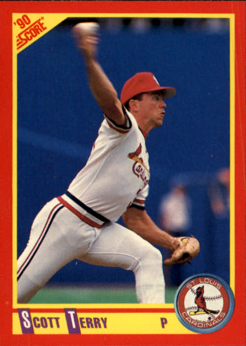 1990 Score St. Louis Cardinals Baseball Card #235 Scott Terry | eBay