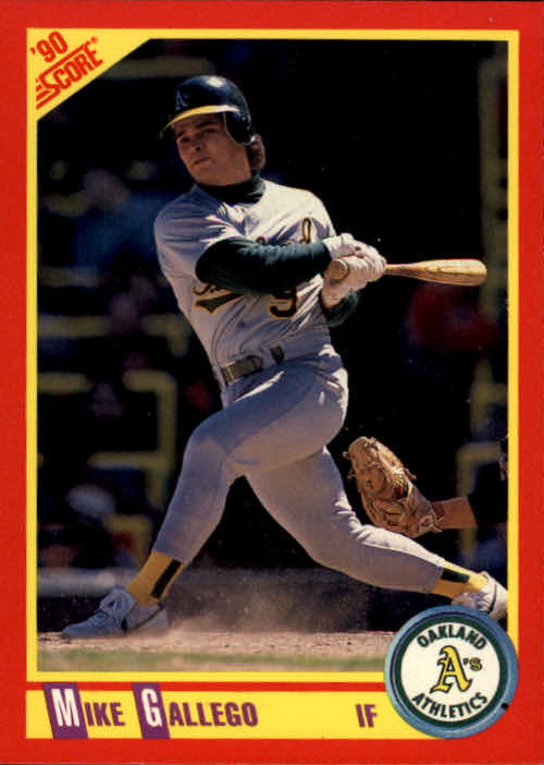 1990 Score #323 Mike Gallego