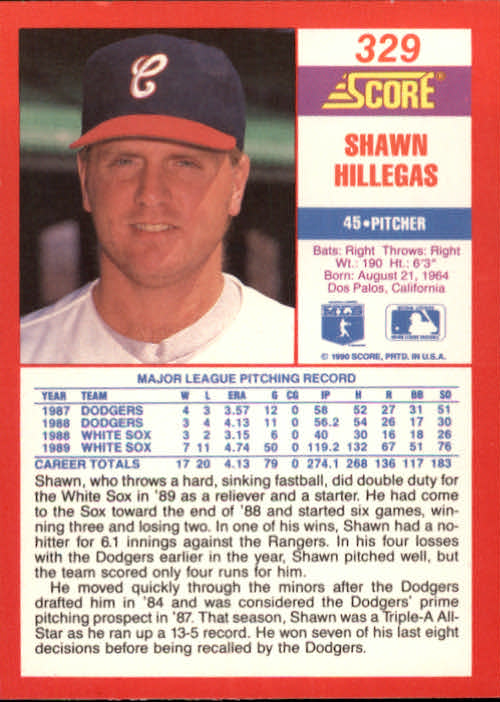 A2254- 1990 Score Baseball Cards 245-490 +Rookies -You Pick- 15+ FREE US SHIP - Picture 171 of 495