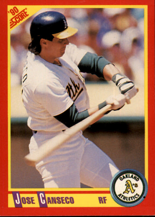 1990 Score #375 Jose Canseco