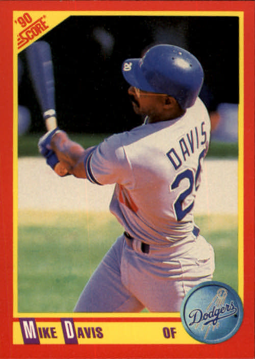 1990 Score #437 Mike Davis