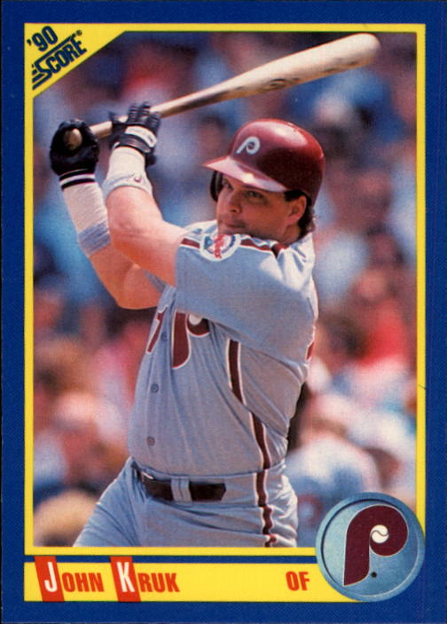 A2254- 1990 Score Baseball Cards 245-490 +Rookies -You Pick- 15+ FREE US SHIP - Picture 448 of 495