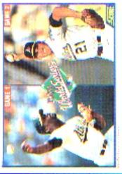 1990 Score #700 Dave Stewart/Mike Moore WS