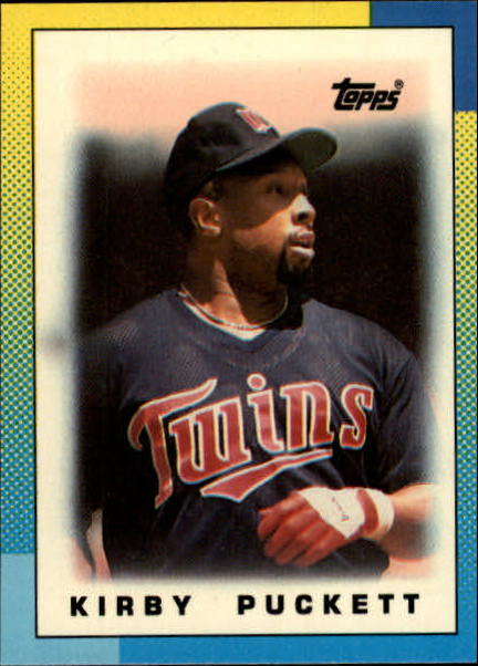 1990 Topps Mini Leaders #23 Kirby Puckett - NM-MT