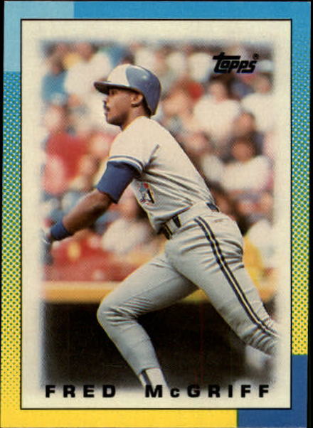 1990 Topps Mini Leaders #43 Fred McGriff