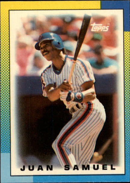 1984 Fleer #47 Juan Samuel