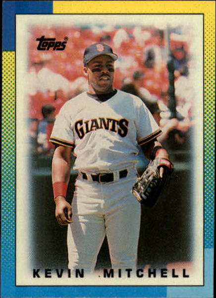 1990 Topps Mini Leaders #86 Kevin Mitchell