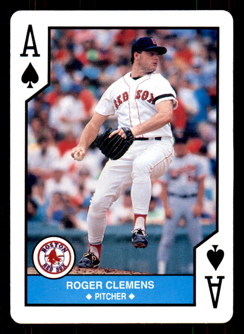 1990 U.S. Playing Cards All-Stars #1S Roger Clemens