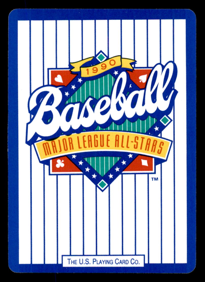 1990 U.S. Playing Cards All-Stars #4D Roberto Alomar back image