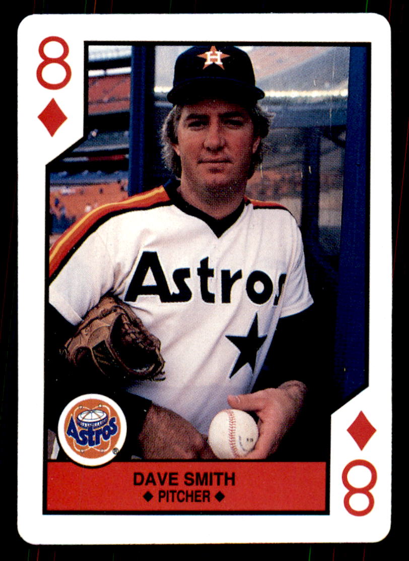 1990 U.S. Playing Cards All-Stars #8D Dave Smith