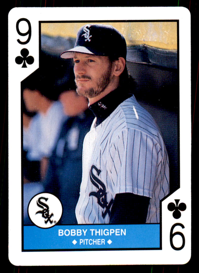 1990 U.S. Playing Cards All-Stars #9C Bobby Thigpen