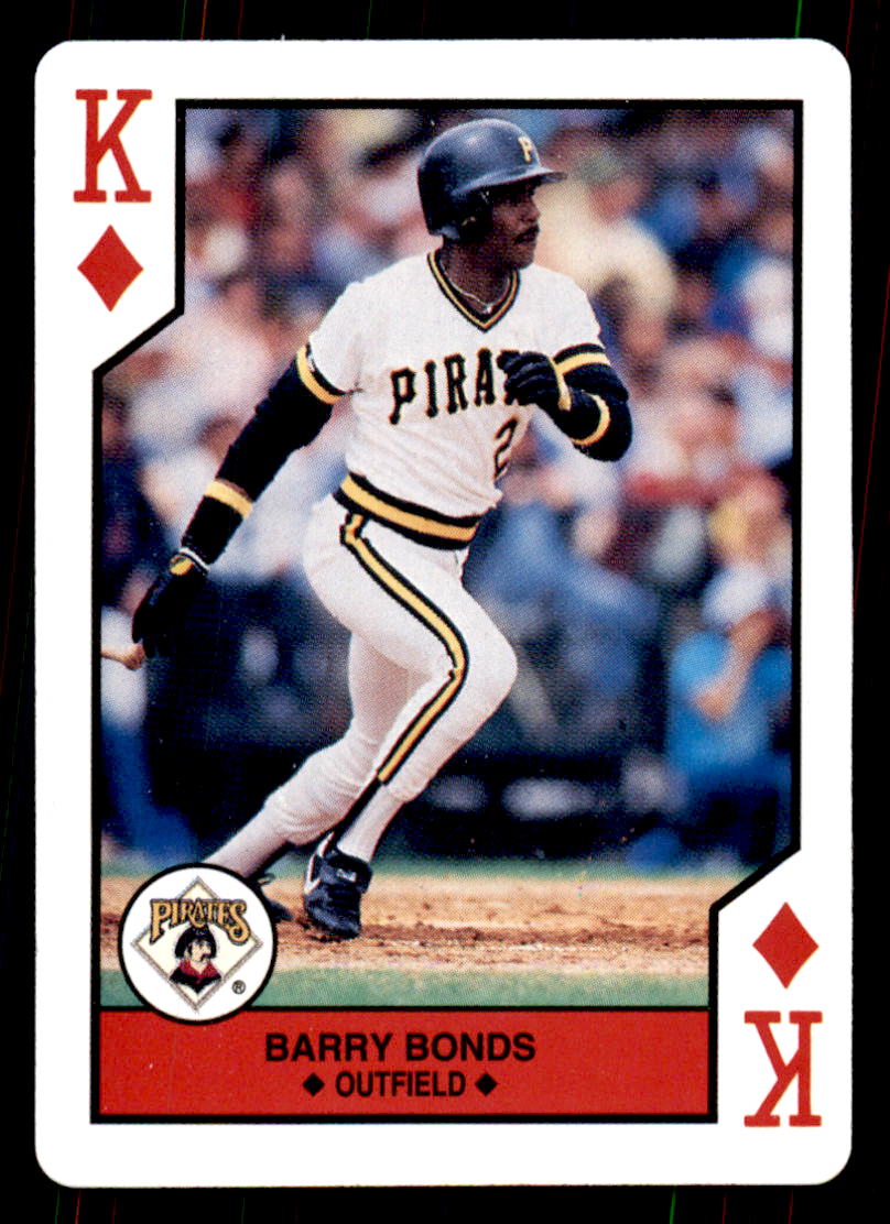 1990 U.S. Playing Cards All-Stars #13D Barry Bonds