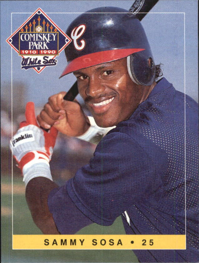 1990 White Sox Coke #23 Sammy Sosa - NM-MT