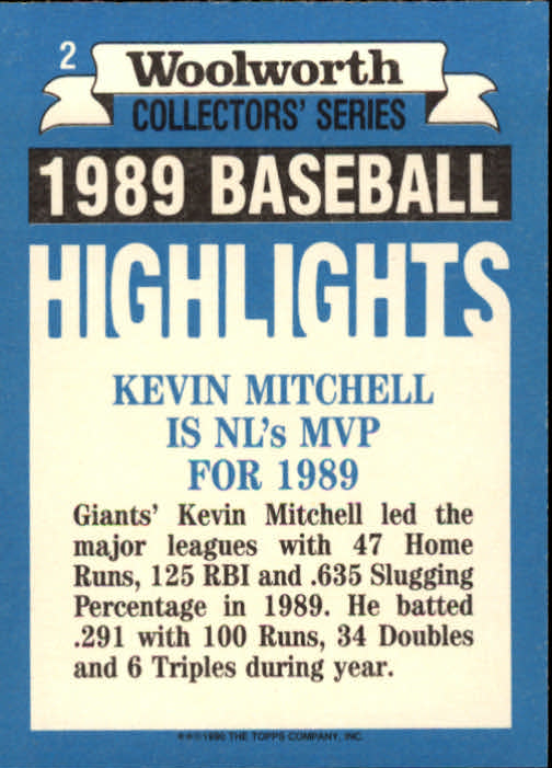 A7740- 1990 Woolworth Topps Baseball Karten 1-33 -du Pick- 15 + Gratis US Schiff - Bild 5 von 67