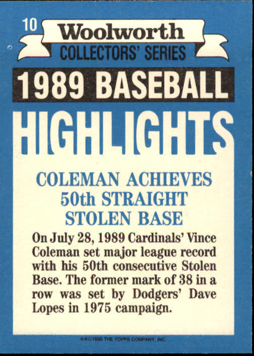 A7740- 1990 Woolworth Topps Baseball Karten 1-33 -du Pick- 15 + Gratis US Schiff - Bild 21 von 67