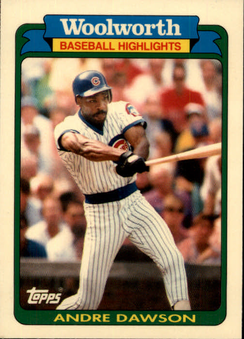 1990 Woolworth's Topps #11 Andre Dawson