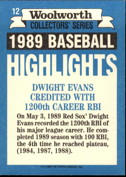 A7740- 1990 Woolworth Topps Baseball Karten 1-33 -du Pick- 15 + Gratis US Schiff - Bild 25 von 67