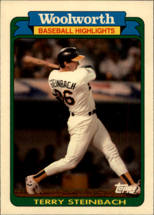 1990 Woolworth's Topps #28 Terry Steinbach
