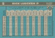 1990 Bowman #5 Rick Luecken RC back image
