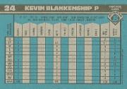 1990 Bowman #24 Kevin Blankenship back image