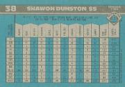 1990 Bowman #38 Shawon Dunston back image