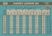 1990 Bowman #50 Barry Larkin back image