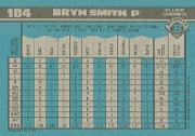 1990 Bowman #184 Bryn Smith back image
