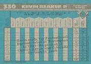 1990 Bowman #330 Kevin Bearse RC back image