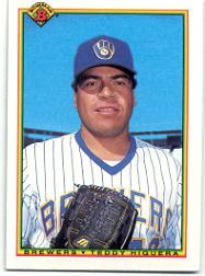 1990 Bowman #384 Teddy Higuera
