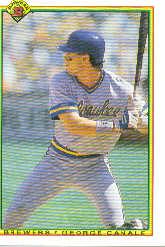 1990 Bowman #392 George Canale RC