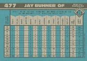 1990 Bowman #477 Jay Buhner back image