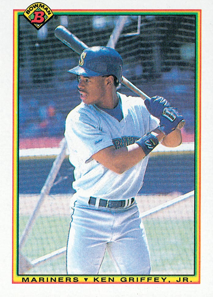 ROOKIE Ken Griffey Jr 1989 Upper Deck Baseball Card #1 MINT CONDITION FS