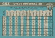 1990 Bowman #493 Steve Buechele back image