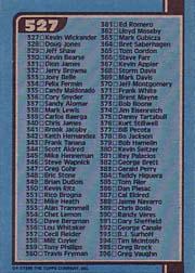 A1033- 1990 Bowman Baseball Karten 401-528 + Einsätze -du Pick- 15 + Kostenlose - Bild 233 von 245