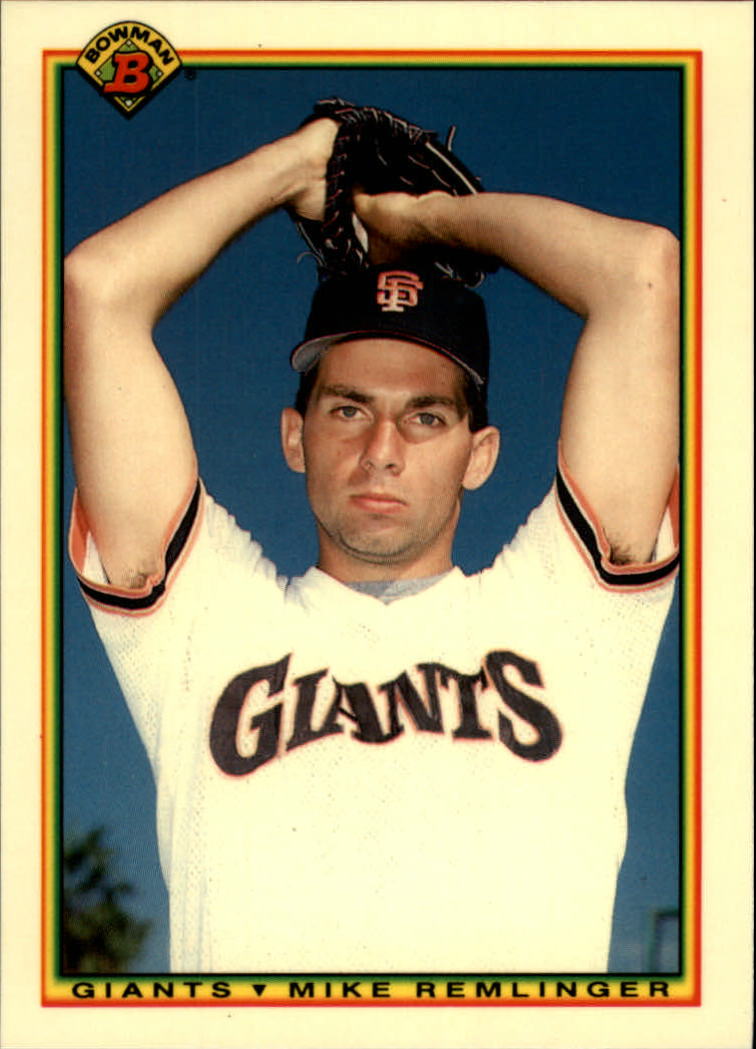1990 Bowman Tiffany #227 Mike Remlinger