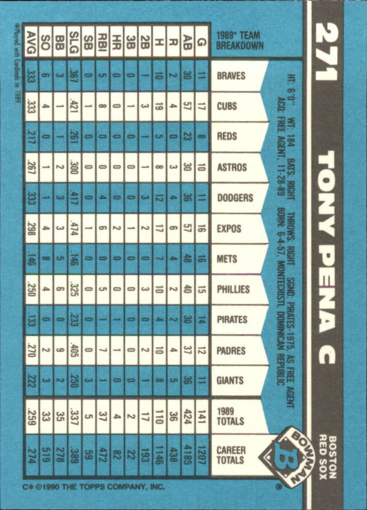 1990 Bowman Tiffany Baseball "Main Set" Base Cards #251 to #527 - Picture 37 of 461