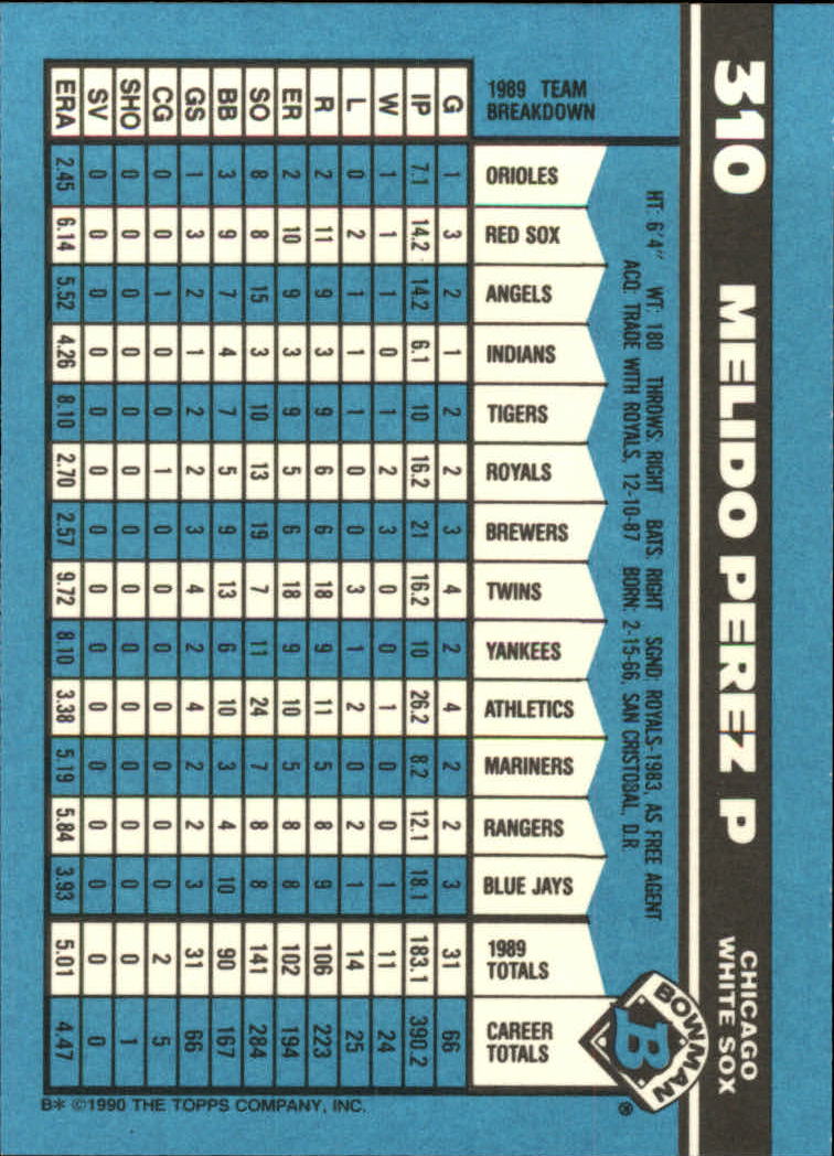 1990 Bowman Tiffany Baseball "Main Set" Base Cards #251 to #527 - Picture 105 of 461