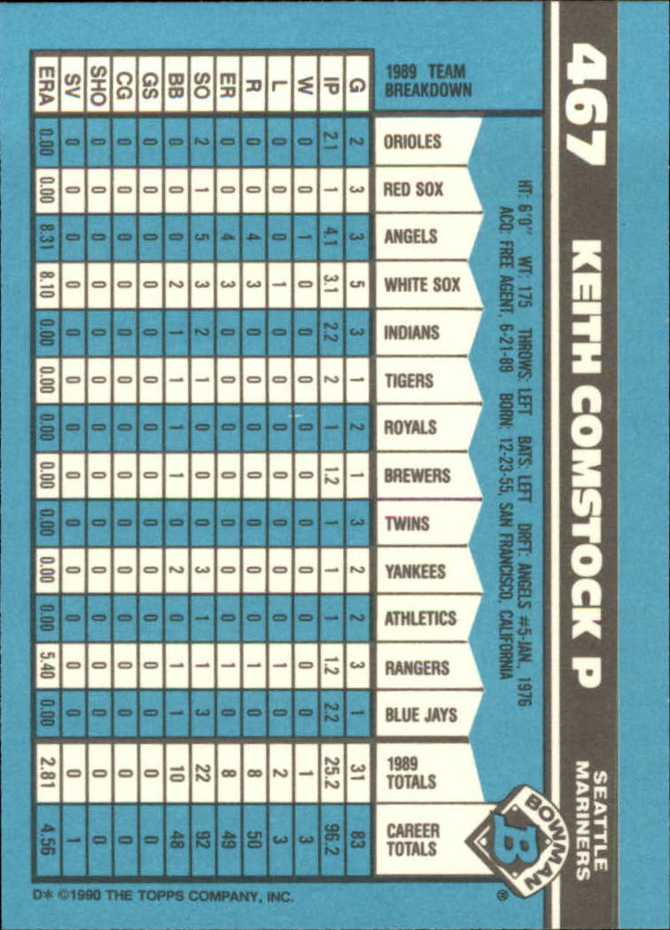 1990 Bowman Tiffany Baseball "Main Set" Base Cards #251 to #527 - Picture 361 of 461