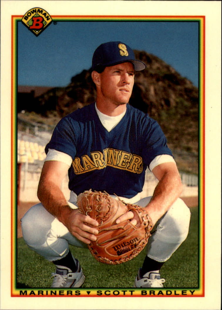 1990 Bowman Tiffany Baseball "Main Set" Base Cards #251 to #527 - Picture 384 of 461