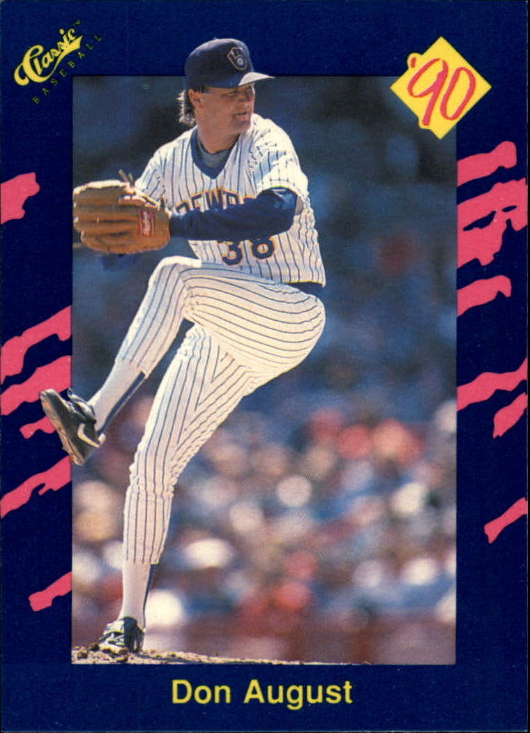 1990 Classic Blue #124 Don August