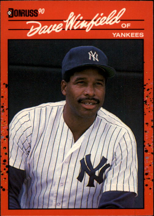 1990 Donruss #551 Dave Winfield