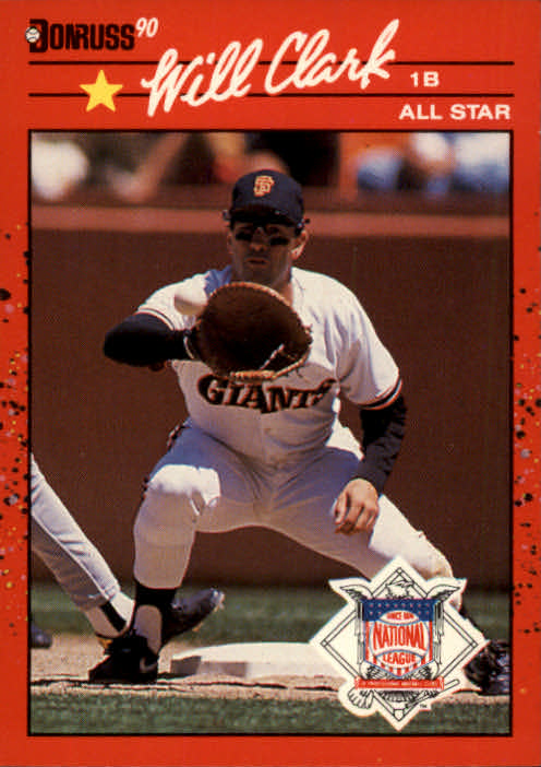  1991 Donruss #86 Will Clark NM-MT San Francisco Giants