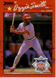 1990 Donruss #710A Ozzie Smith AS/Recent Major/League Performance
