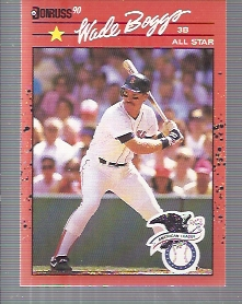 1990 Donruss #712B Wade Boggs AS/All-Star Game/Performance